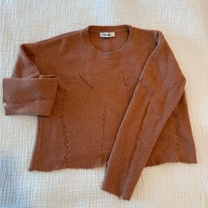 DO+BE Women's Warm Tan Sweater